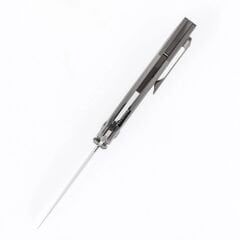 KANSEPT Baku | Titanyum + Timascus Kakma Sap | CPM-S35VN Çelik Çakı | K1056A8