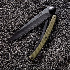 Deejo 37g, Kaki Aluminium / Perspective Çakı
