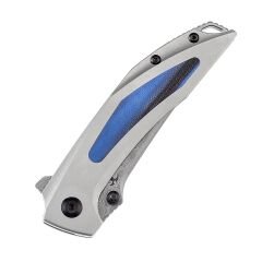 KANSEPT Baku | Titanyum + G10 Kakma Sap | Damascus Çelik Çakı | K1056A4