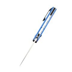 KANSEPT EDC Tac | Mavi G10 + Titanyum Sap | CPM-S35VN Çelik Çakı | K2009A6