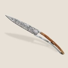 Deejo 37g, Juniper Wood / Mandala Çakı
