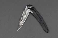Deejo 15g, Pocket knife, Black Naked, Art Deco Çakı