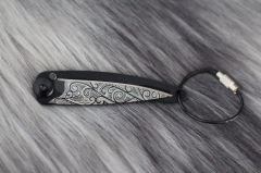 Deejo 15g, Pocket knife, Black Naked, Pacific Ocean, Cable Çakı