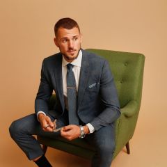 Deejo 37g, Coral Wood / Cock-A-Doodle-Doo Çakı