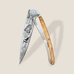 Deejo 37g, Olive Wood / Van Life Çakı