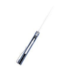 KANSEPT Buldozer | Mavi G10 Sap | Taşlanmış D2 Çelik Çakı | T1028A6