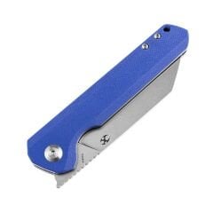 KANSEPT Buldozer | Mavi G10 Sap | Taşlanmış D2 Çelik Çakı | T1028A6