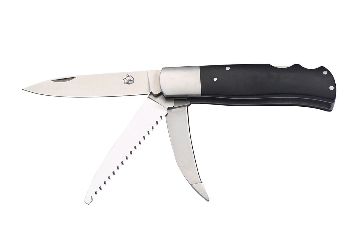 PUMA TEC Hunting Folder Ebony Wood Çakı