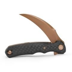 Trivisa Lacerta-CG | Karbon Fiber G10 Sap | 14C28N Çelik Çakı | TY19-CG-14