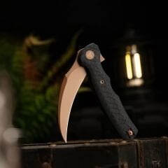 Trivisa Lacerta-CG | Karbon Fiber G10 Sap | 14C28N Çelik Çakı | TY19-CG-14