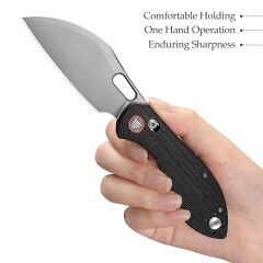 Trivisa Batwing-BG | G10 Sap | 14C28N Çelik Çakı | JM10S-BG-14