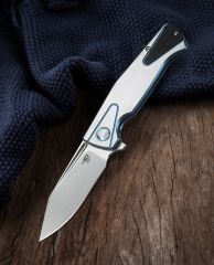 BESTECH HORUS BT1901D Titanyum Sap: 3,5'' S35VN Bıçak