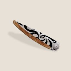 Deejo 37g, Juniper Wood / Tribal Çakı