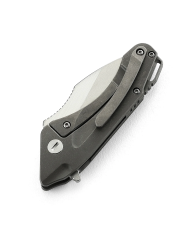 BESTECH Goblin | Titanyum + Karbon Fiber Sap | S35VN Çelik Çakı | BT1711E