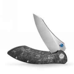 Trivisa Rhino-W | Karbon Fiber + Titanyum Sap | M390 Çelik Çakı | JM08-W-M