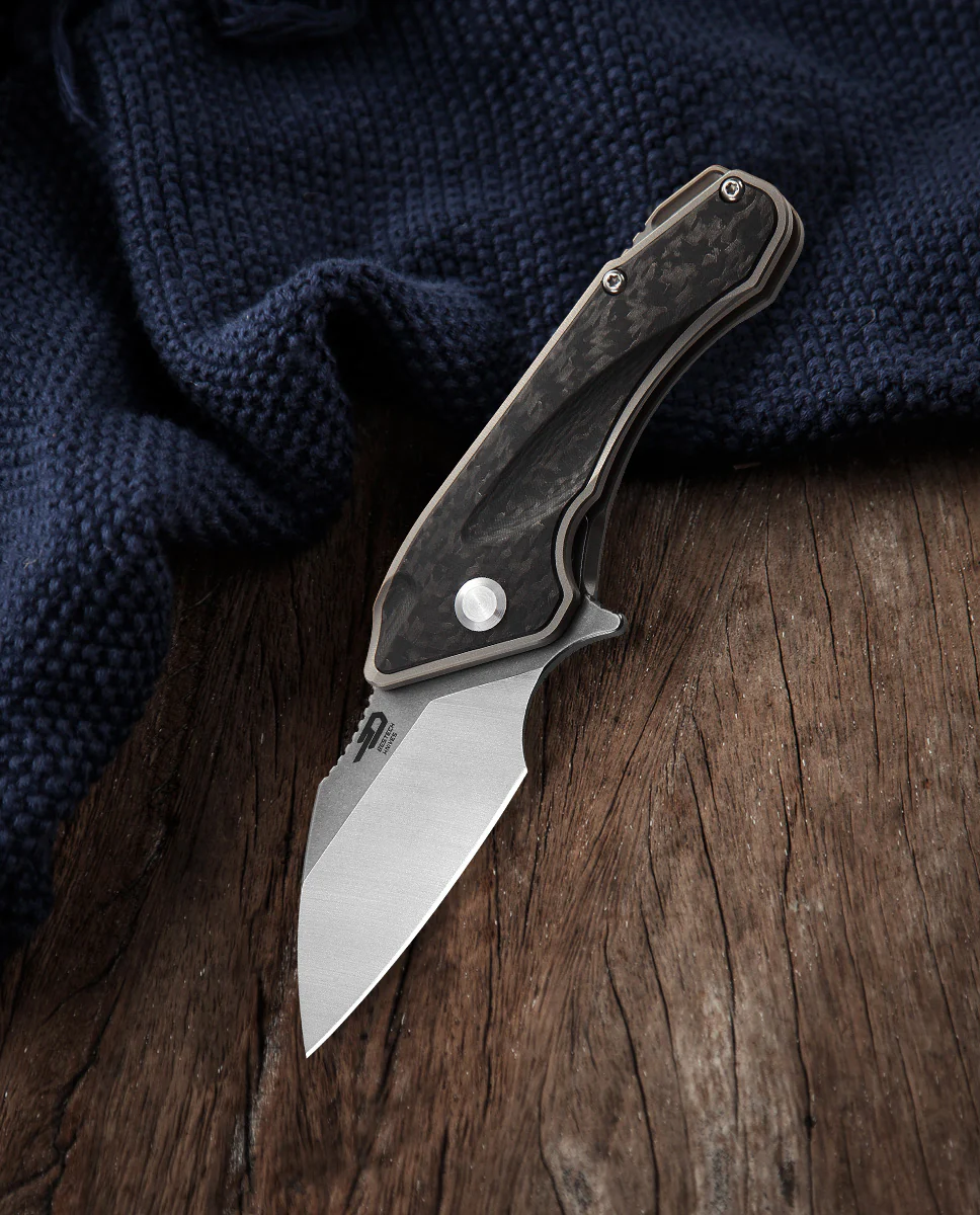 BESTECH GOBLIN BT1711A Titanyum Sap CPM-S35VN Çelik Çakı