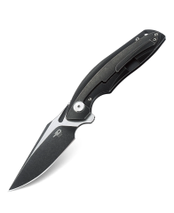 BESTECH GHOST BT1905C-L Karbon Fiber+Titanyum Sap: 3,27'' S35VN Bıçak