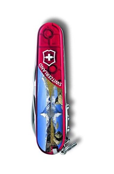 ​Victorinox 1.3703.TE2B1 Climber Alp Dağı Desenli Çakı