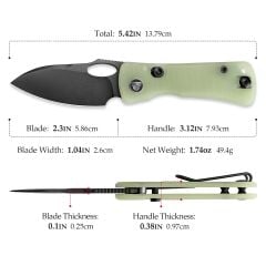 Trivisa Andromeda-TG | G10 Sap | 14C28N Çelik Çakı | YD02-TG-14