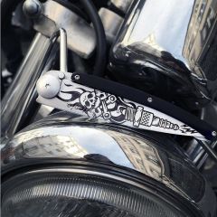 Deejo 37g, Ebony Wood / Biker Çakı