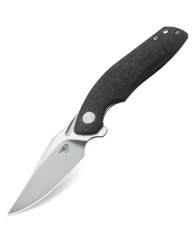 BESTECH GHOST BT1905C-1 Karbon Fiber+Titanyum Sap: 3,27'' S35VN Bıçak