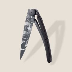 Deejo 37g, Ebony Wood / Vinyl Çakı