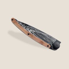 Deejo 37g, Juniper Wood / Dragonfly Çakı