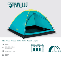 Bestway Pavillo Cooldome 3 Kişilik Çadır