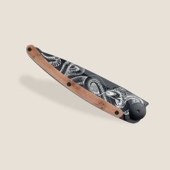 Deejo 37g, Juniper Wood / Snake Çakı