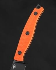 BESTECH HEIDIBLACKSMITH#3 BFK07B Turuncu G10 Sap 14C28N Çelik Bıçak