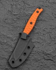 BESTECH HEIDIBLACKSMITH#3 BFK07B Turuncu G10 Sap 14C28N Çelik Bıçak