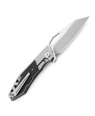 BESTECH FRACTAL Titanyum + Karbon Fiber Kaplama Sap S35VN Çelik Çakı - BT1907A