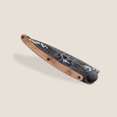Deejo 37g, Juniper Wood / Bicycle Çakı