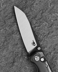 BESTECH SNAKEBIRD BG58B Siyah Mikarta Sap 14C28N Çelik Çakı