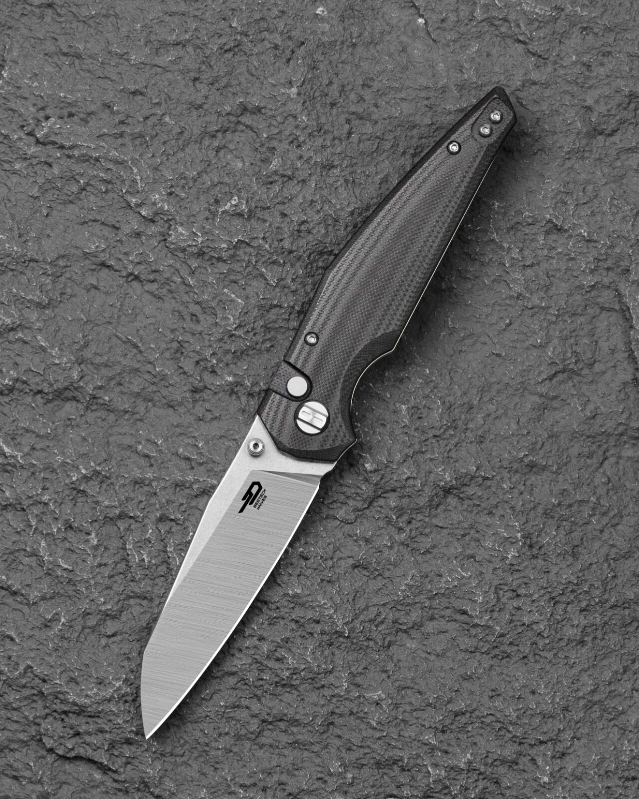 BESTECH SNAKEBIRD BG58C Siyah G10 Sap 14C28N Çelik Çakı