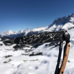 Deejo 37g, Juniper Wood / Ski Çakı