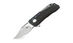BESTECH Motor (Bowie) BT1806D Titanyum+Karbon Fiber Sap: 2,24'' CPM-S35VN Bıçak