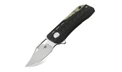 BESTECH Motor (Bowie) BT1806C Titanyum+Karbon Fiber Sap: 2,24'' CPM-S35VN Bıçak