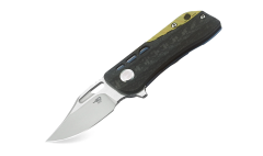BESTECH Motor (Bowie) BT1806B Titanyum+Karbon Fiber Sap: 2,24'' CPM-S35VN Bıçak