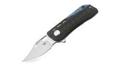 BESTECH Motor (Bowie) BT1806A Titanyum+Karbon Fiber Sap: 2,24'' CPM-S35VN Bıçak