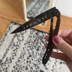 Deejo 37g, Ebony Wood / Moon Phase Çakı
