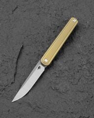 BESTECH INK BT2502B Bronz Titanyum Sap MagnaCut Çelik Çakı