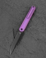 BESTECH INK BT2502C Mor Titanyum Sap MagnaCut Çelik Çakı