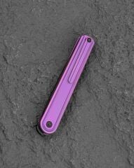 BESTECH INK BT2502C Mor Titanyum Sap MagnaCut Çelik Çakı