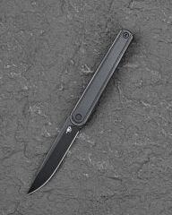 BESTECH INK BT2502D Siyah Titanyum Sap MagnaCut Çelik Çakı