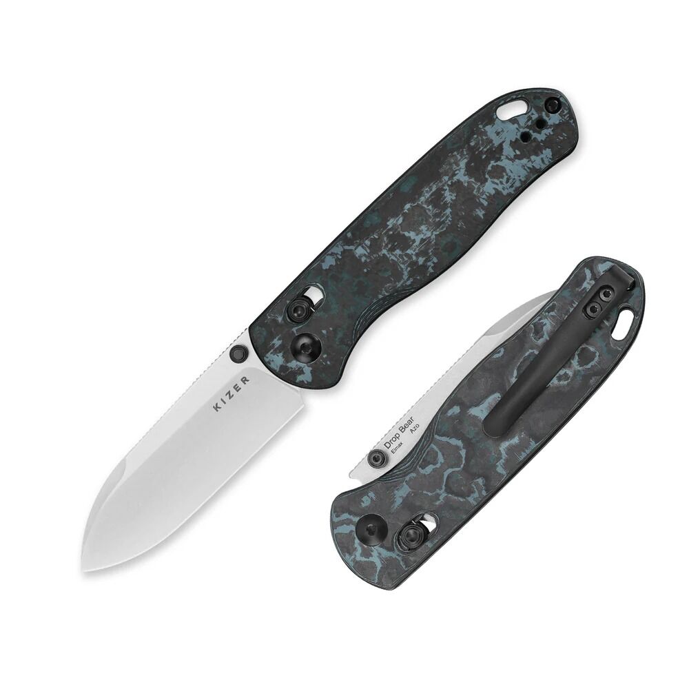 Kizer Drop Bear® | Clutch Lock™ | Elmax | Fatcarbon | KizerB™ 3619A2