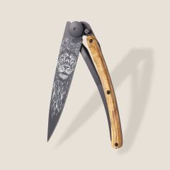 Deejo 37g, Olive Wood / Leo Çakı