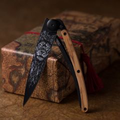 Deejo 37g, Olive Wood / Leo Çakı