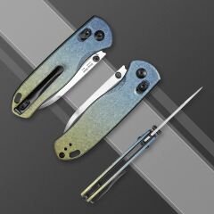 Kizer Drop Bear® | Clutch Lock™ | LC200N | Crystallized Titanium | KizerB™ 3619A3
