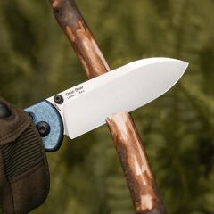 Kizer Drop Bear® | Clutch Lock™ | LC200N | Crystallized Titanium | KizerB™ 3619A3